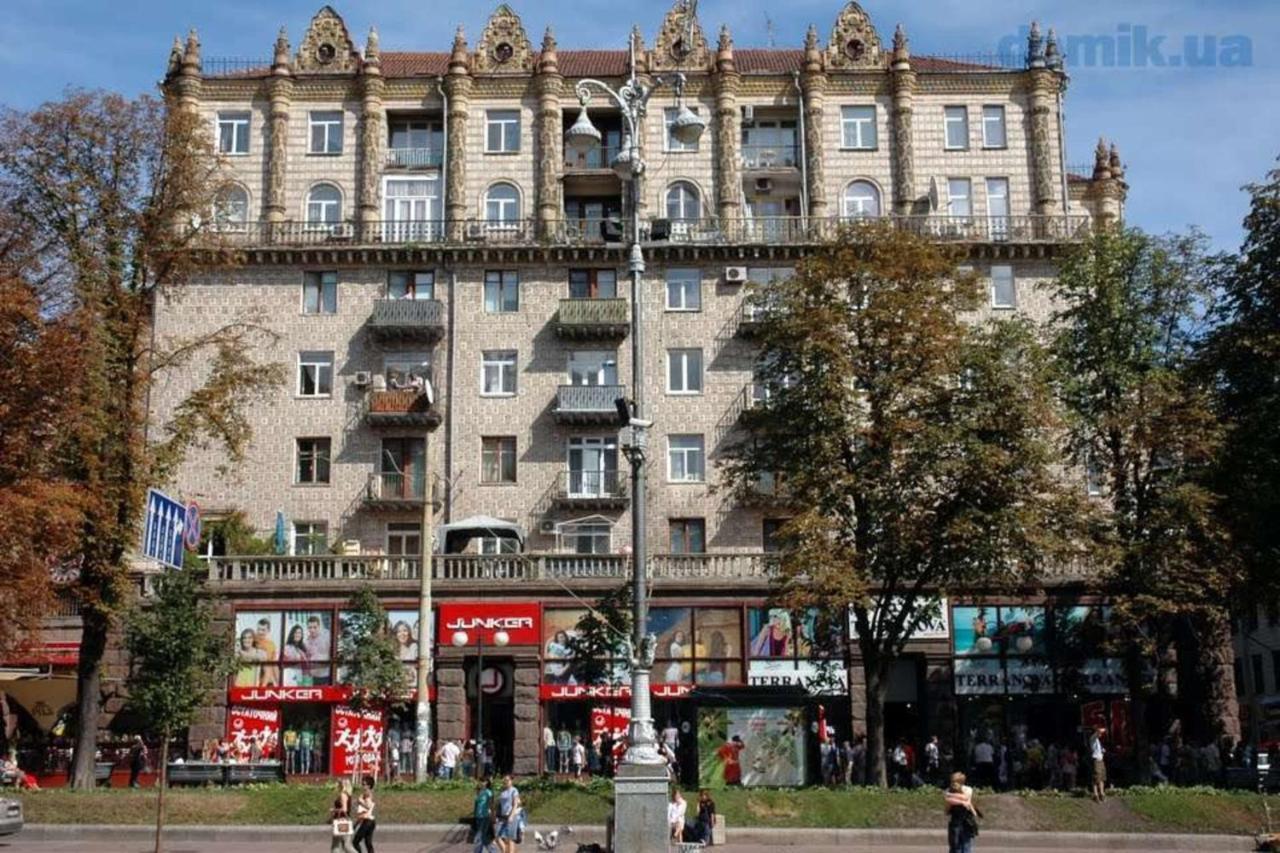 Квартира На Крещатике كييف المظهر الخارجي الصورة